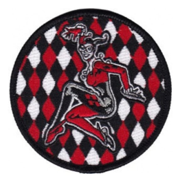 Accessories - Harley Quinn Checkered Patch Embroidered Iron On Sew DC Comics Super Villain New